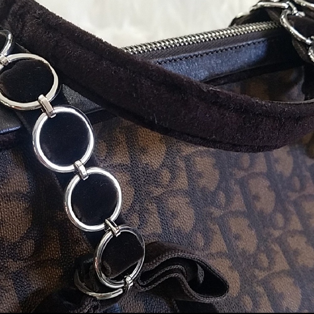 ❣Dior Bow Trotter Monogram Handbag❣ - Picture 6 of 7